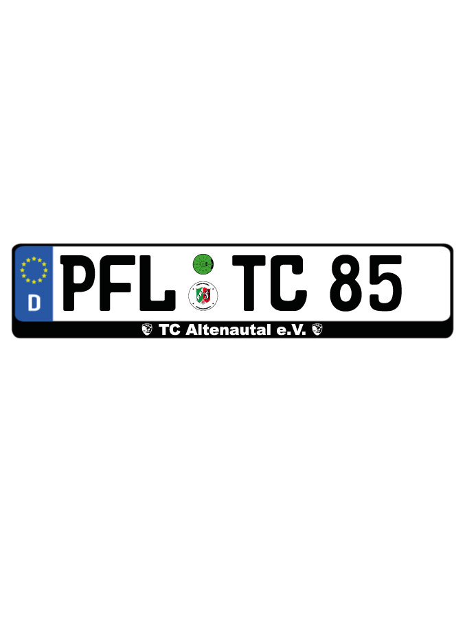 Kennzeichenhalter Kalden (2er Set)