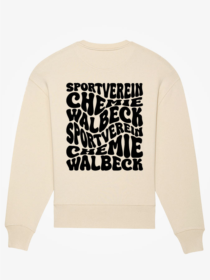 Oversized Sweater Wavy Herren