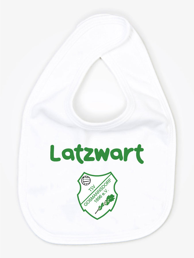 Babylätzchen Latzwart