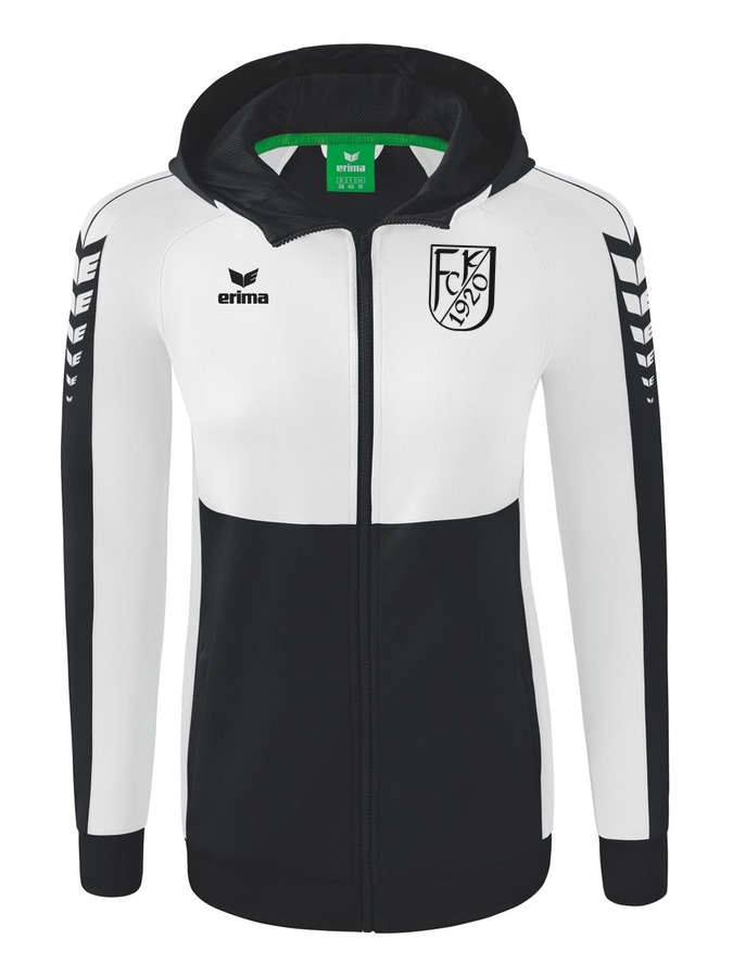 Erima Six Wings Trainingsjacke mit Kapuze Damen