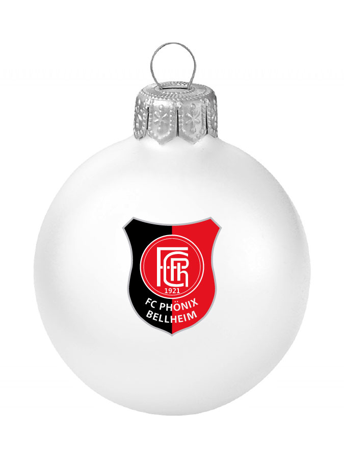 Weihnachtskugel Logo 8cm