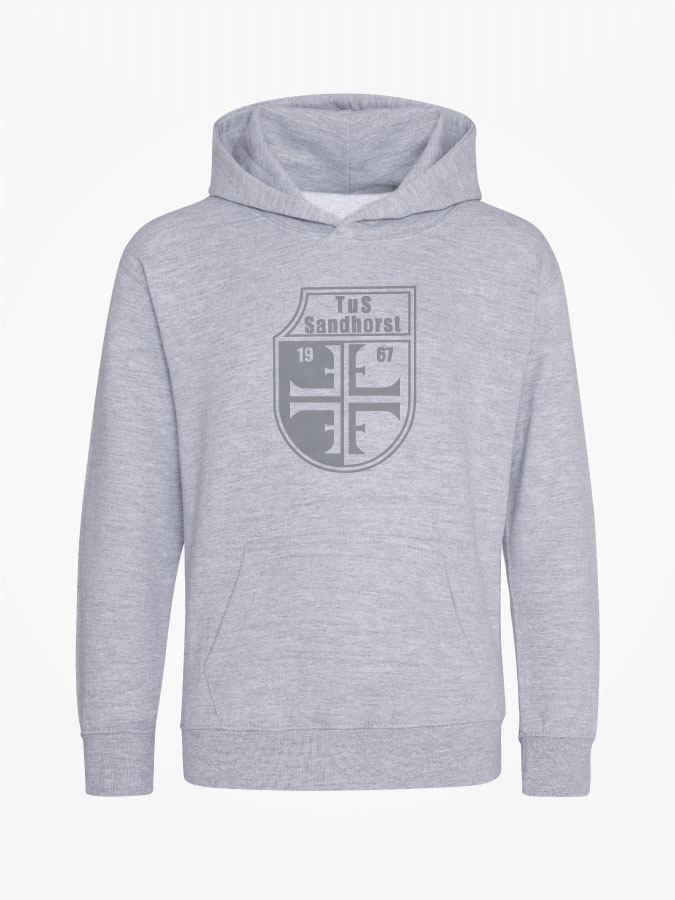 Hoodie All Grey Kids Unisex