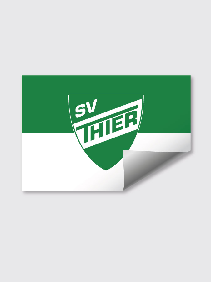 Aufkleber DIN A7 Logo