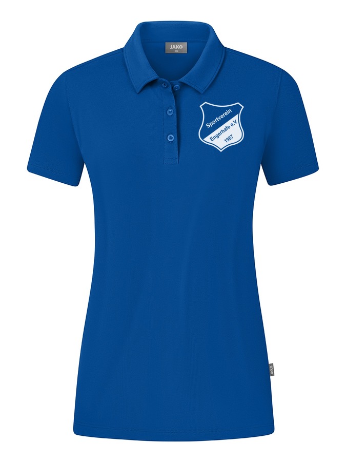 Jako Poloshirt Organic Stretch Damen
