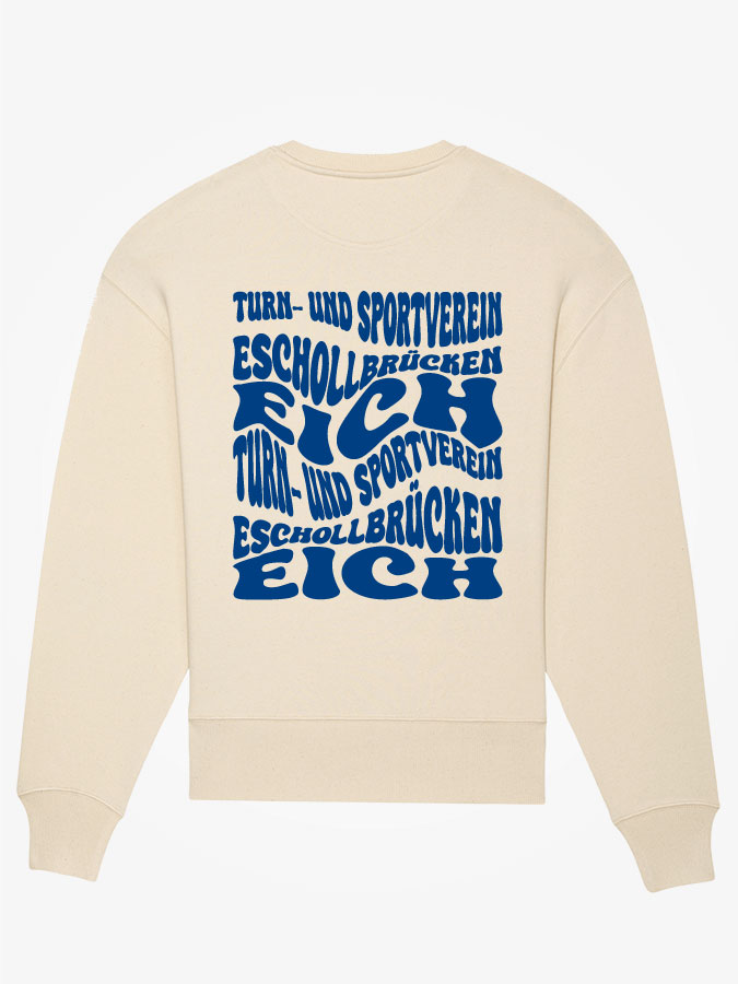 Oversized Sweater Wavy Herren