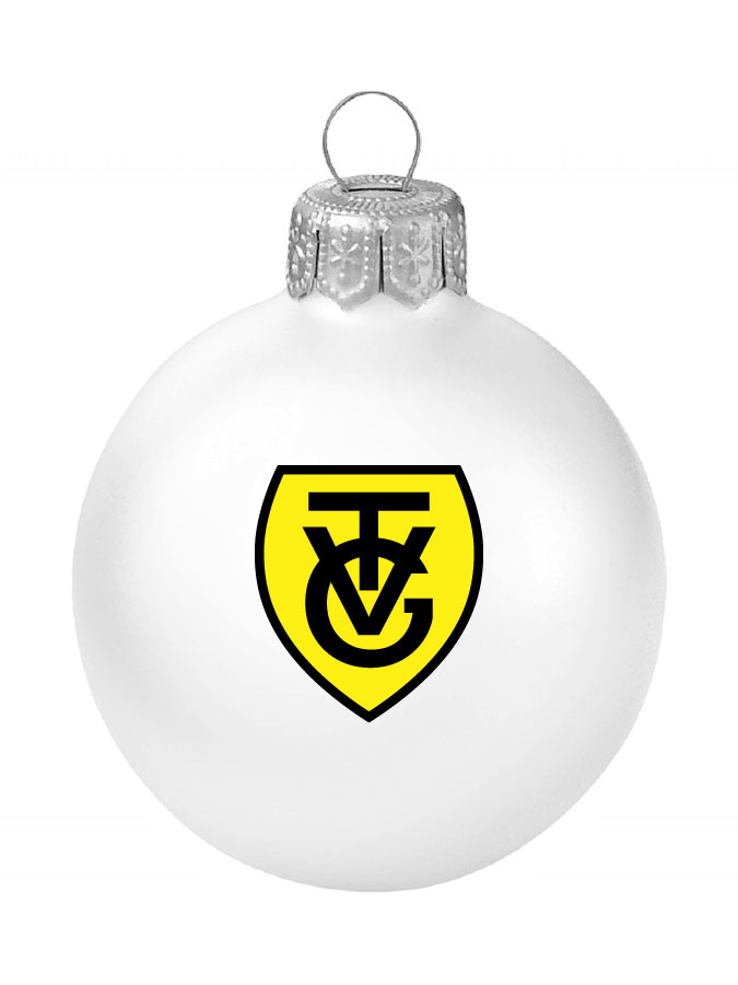 Weihnachtskugel Logo 8cm