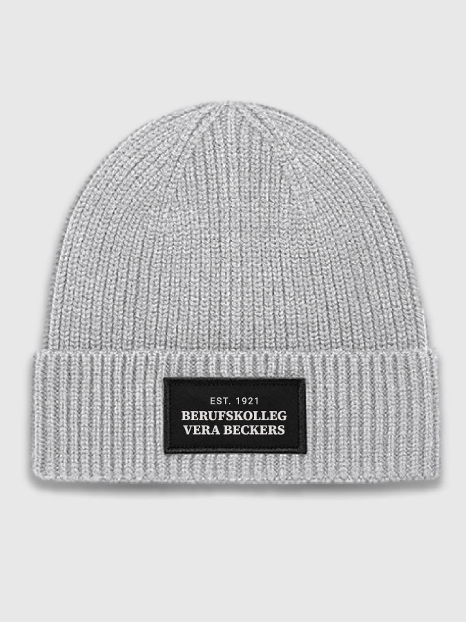 Rippstrick Beanie Natural