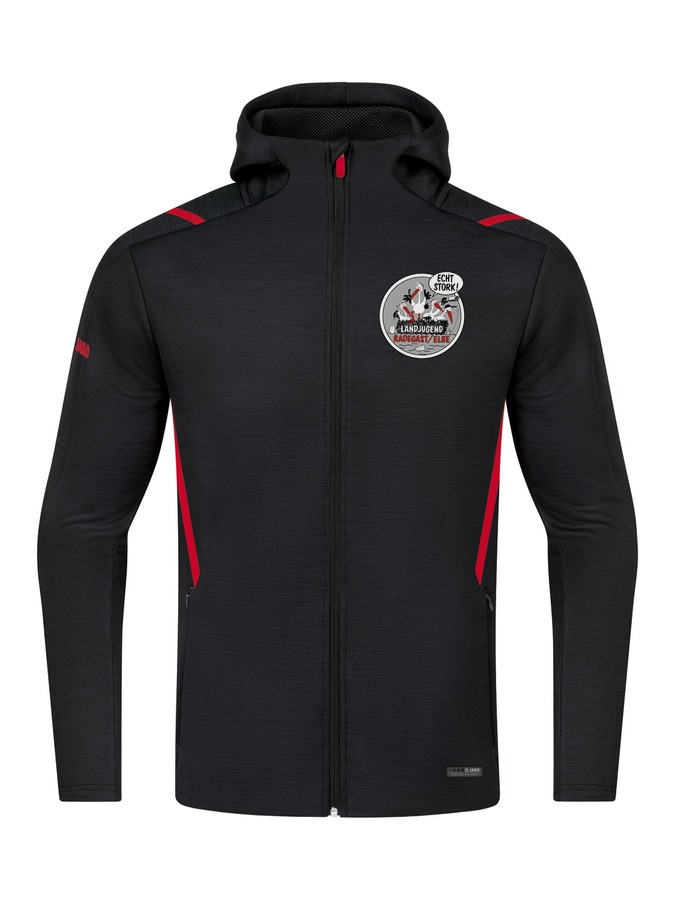 Jako Freizeitjacke Challenge mit Kapuze