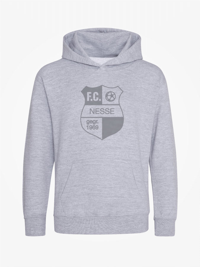 Hoodie All Grey Kids Unisex