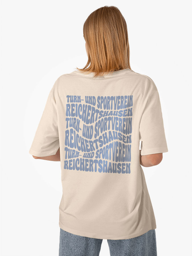 Oversized Shirt Wavy Damen
