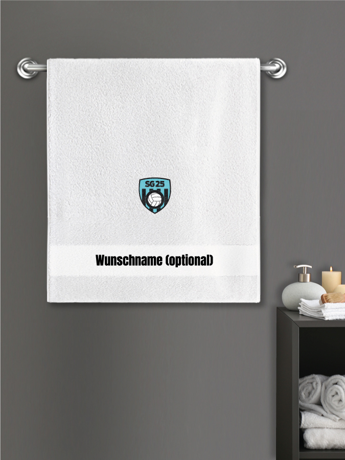 Badehandtuch Team Sticklogo