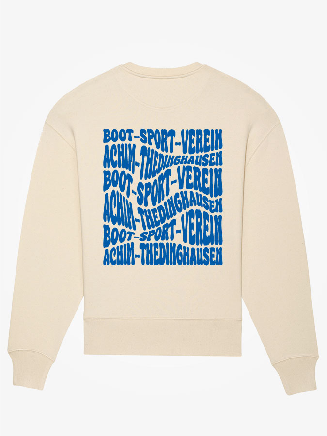 Oversized Sweater Wavy Herren