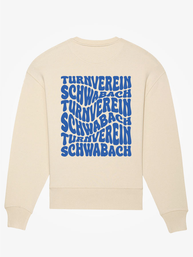 Oversized Sweater Wavy Herren