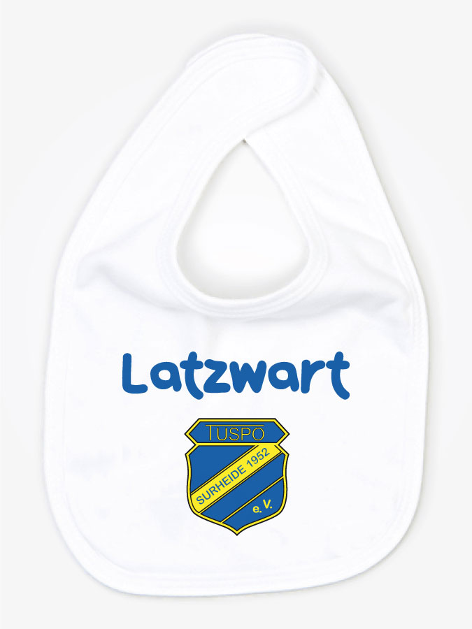 Babylätzchen Latzwart