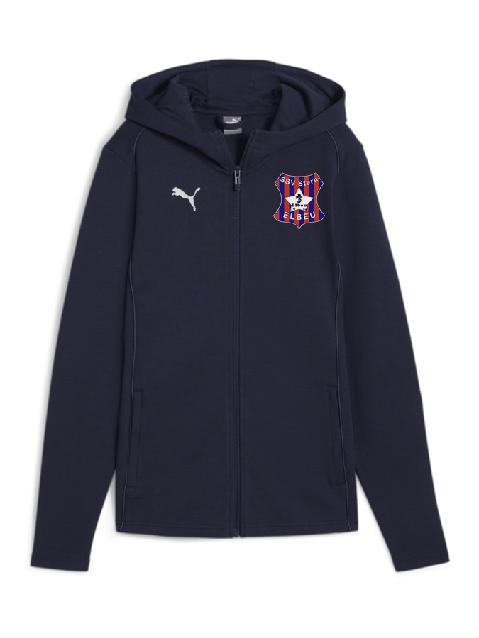 PUMA teamFINAL Casuals Kapuzenjacke Damen