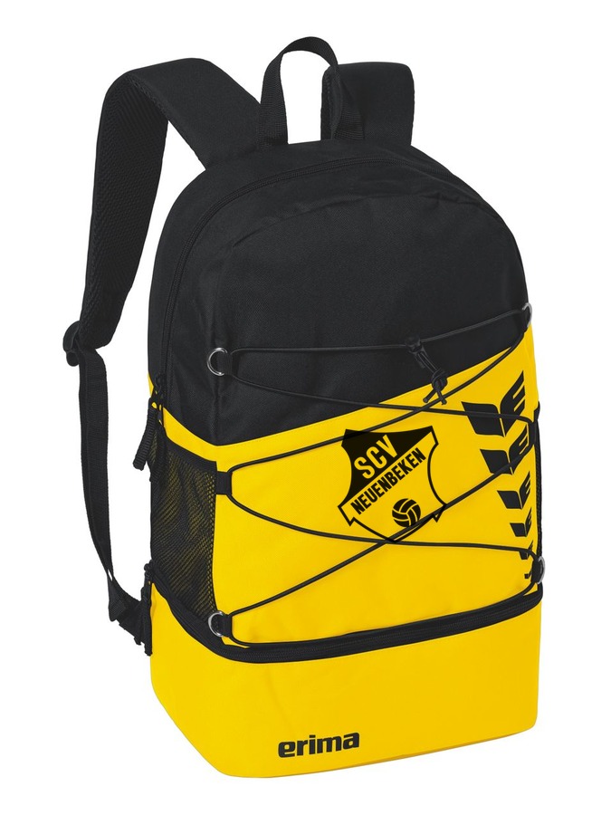 Erima Six Wings Rucksack mit Bodenfach