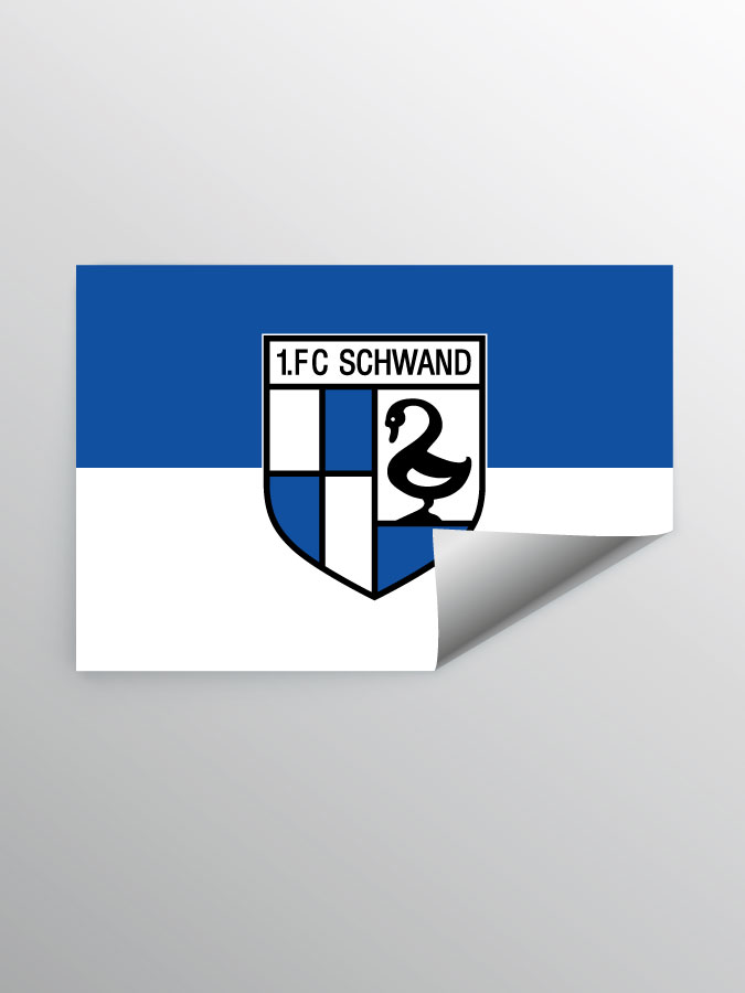 Aufkleber DIN A7 Logo
