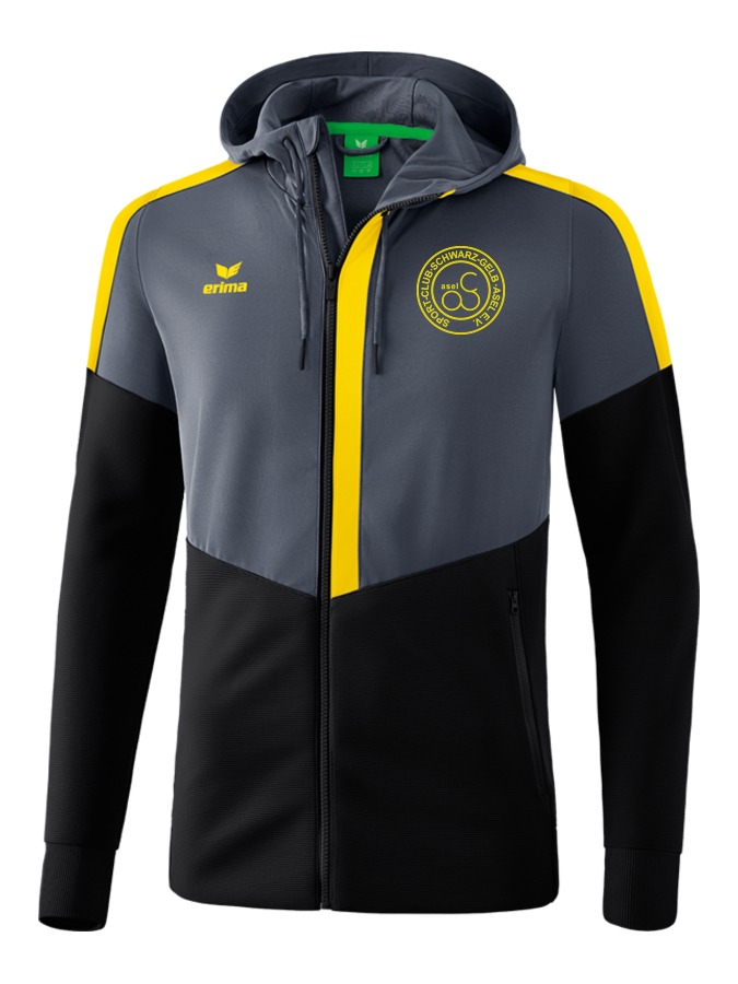 Erima Squad Trainingsjacke mit Kapuze