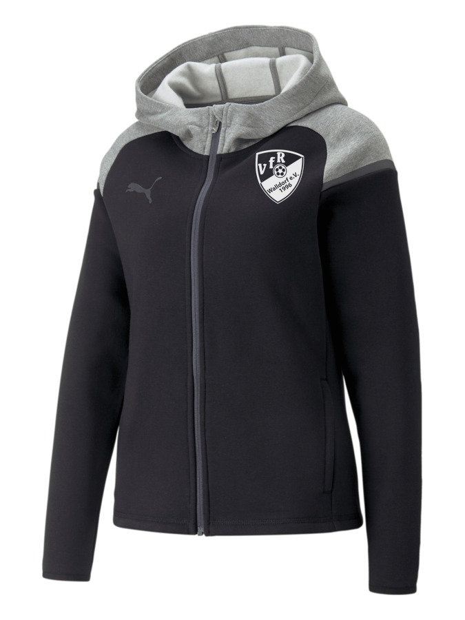 PUMA teamCUP Casuals Kapuzenjacke Damen