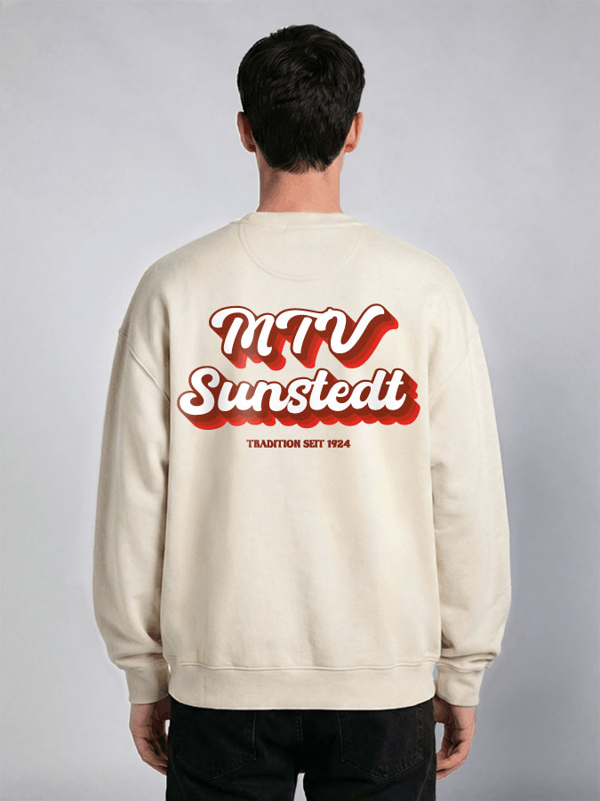 Oversized Sweater Vintage Herren