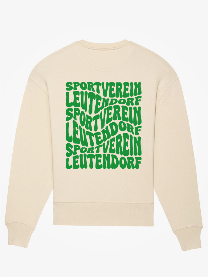 Sweatshirt Oversized Wavy Herren