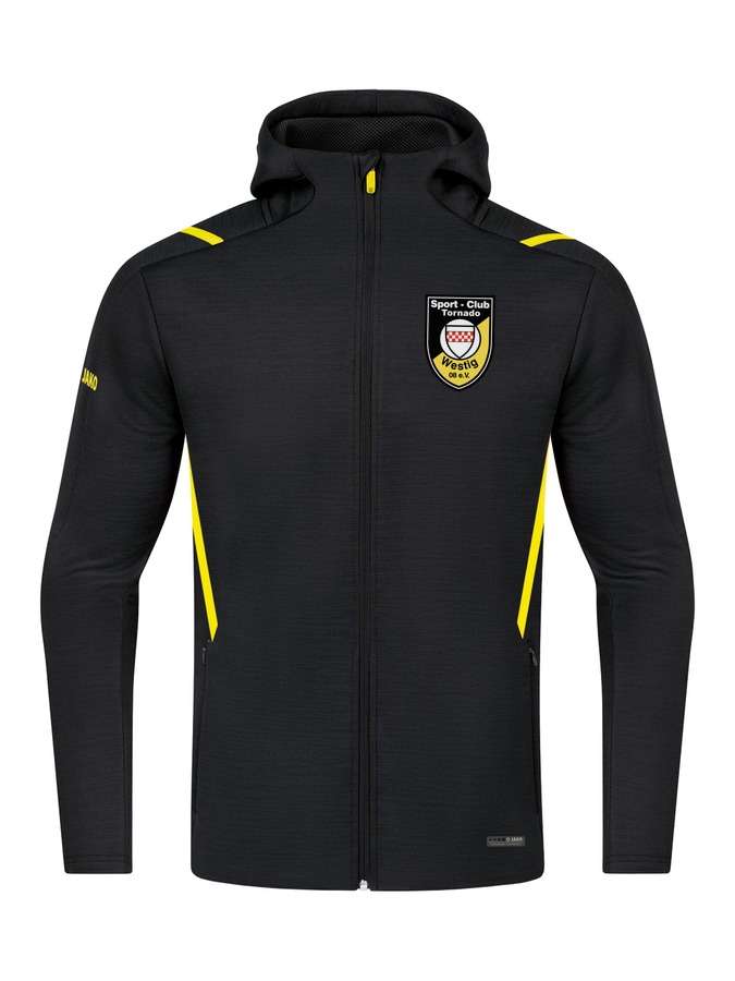 Jako Freizeitjacke Challenge mit Kapuze