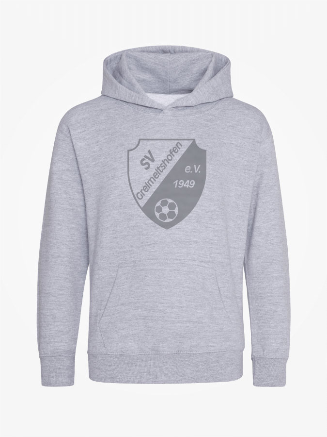 Hoodie All Grey Kids Unisex