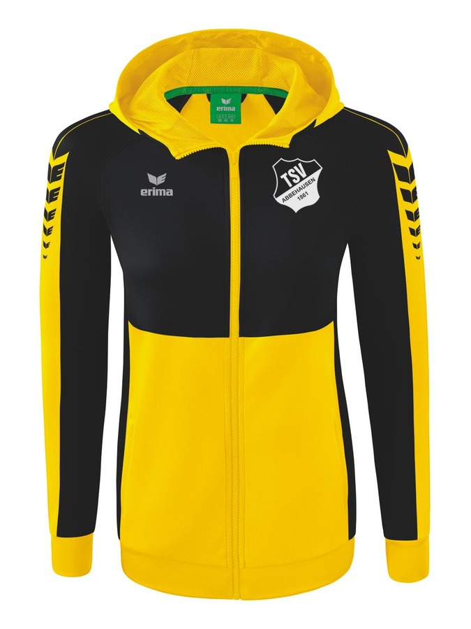 Erima Six Wings Trainingsjacke mit Kapuze Damen