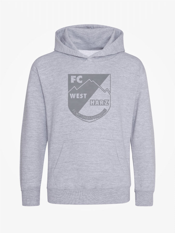 Hoodie All Grey Kids Unisex