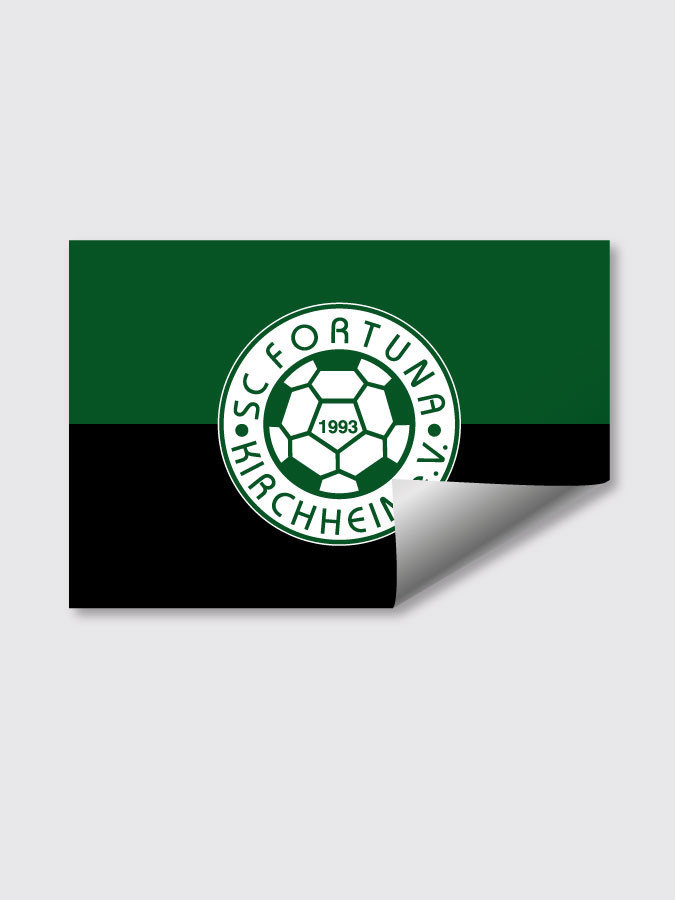 Aufkleber DIN A7 Logo