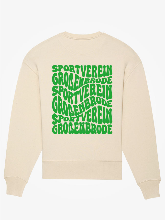 Oversized Sweater Wavy Herren