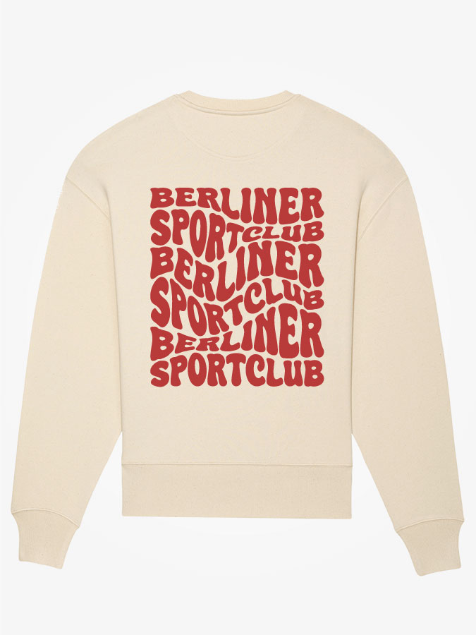 Oversized Sweater Wavy Herren