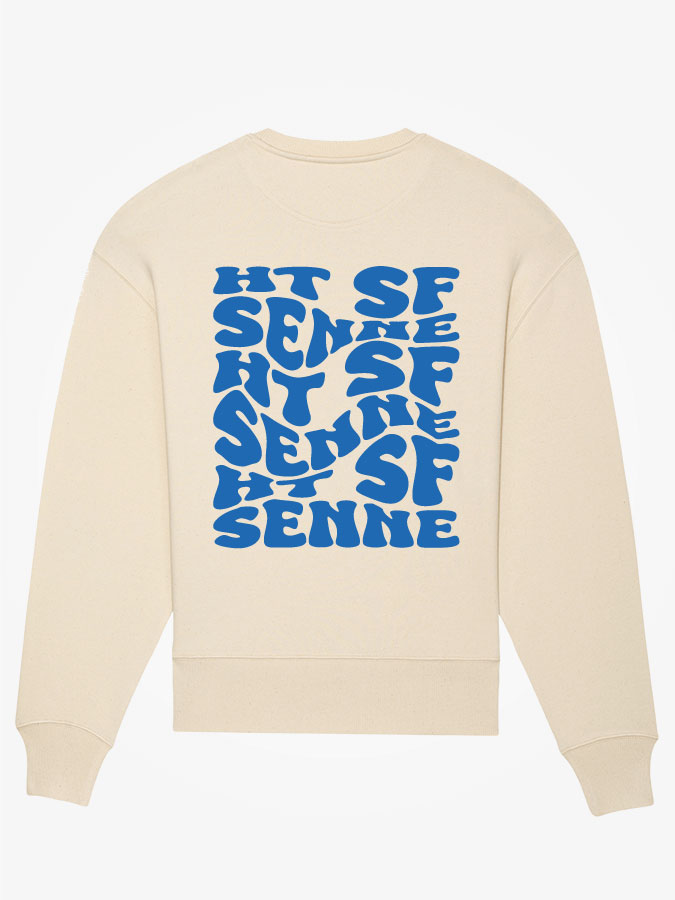 Oversized Sweater Wavy Herren