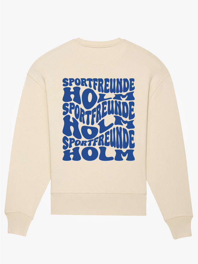 Oversized Sweater Wavy Herren