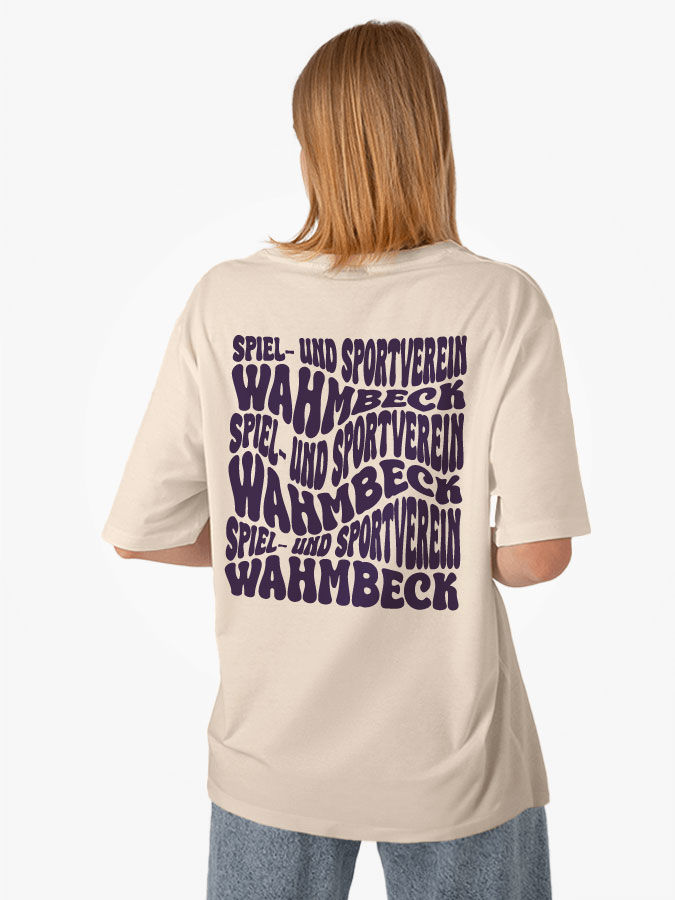 Oversized Shirt Wavy Unisex