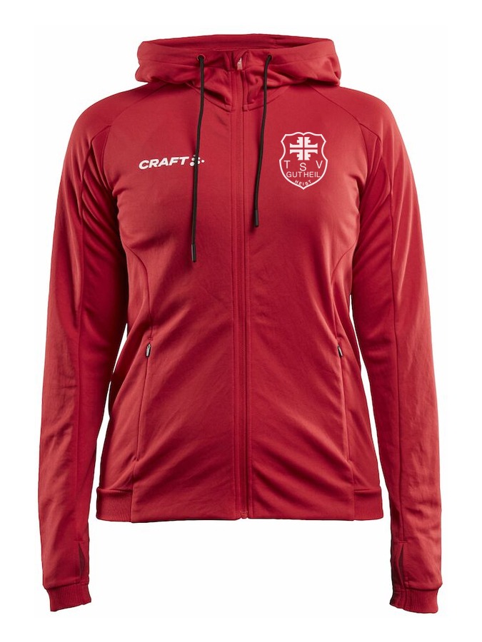 Craft Evolve Kapuzen-Trainingsjacke Damen