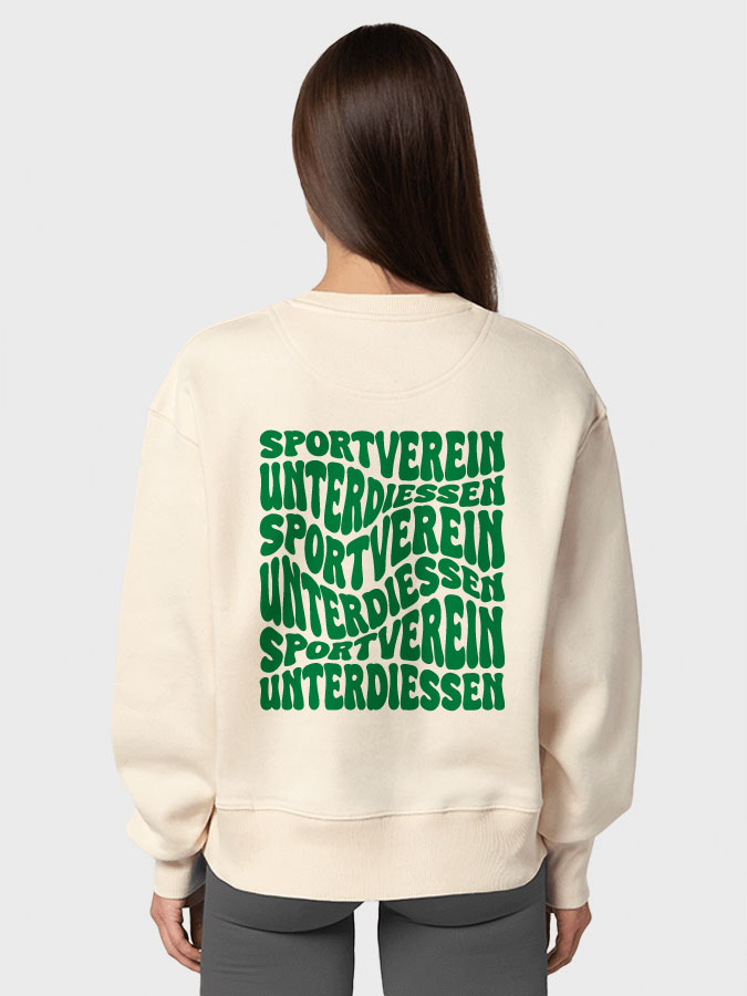 Oversized Sweater Wavy Damen