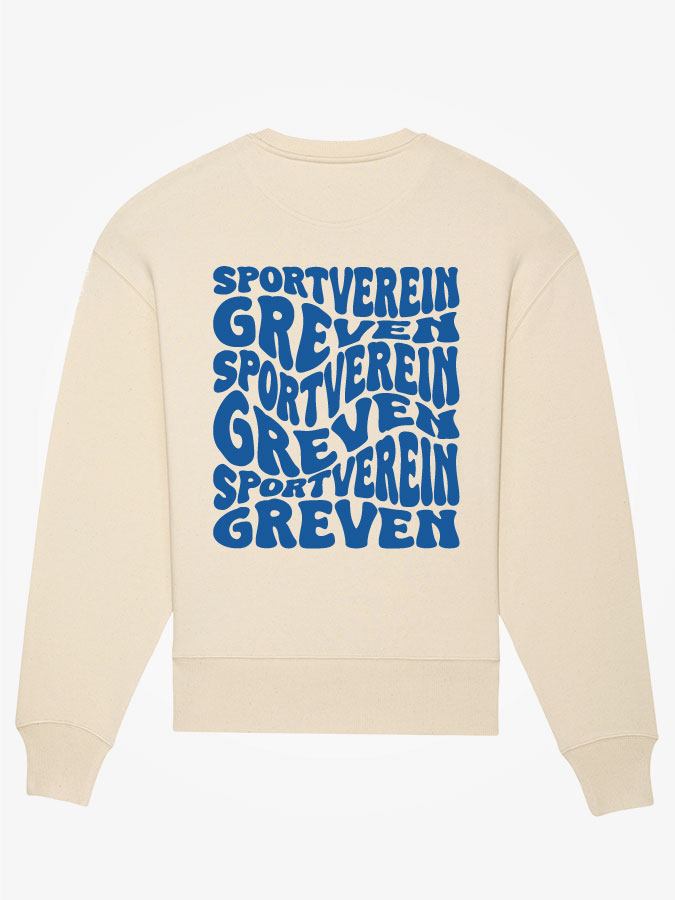 Oversized Sweater Wavy Herren