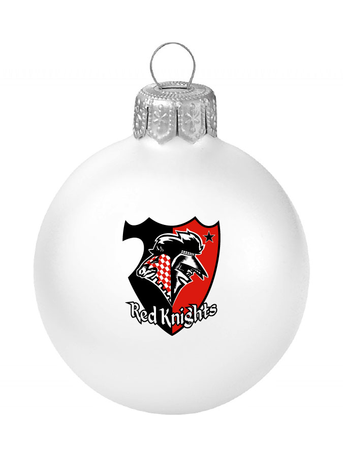 Weihnachtskugel Logo 8cm