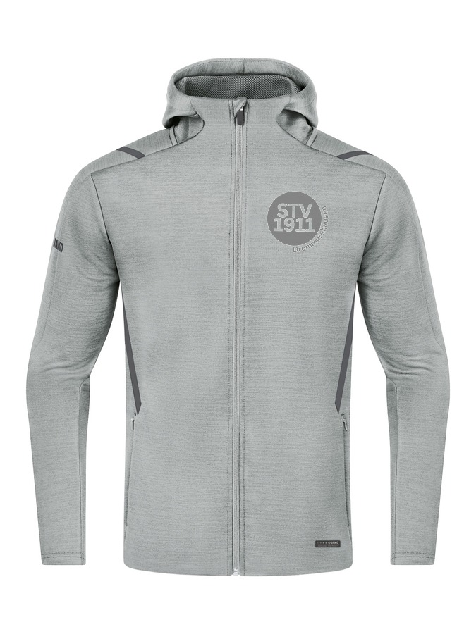 Jako Freizeitjacke Challenge mit Kapuze