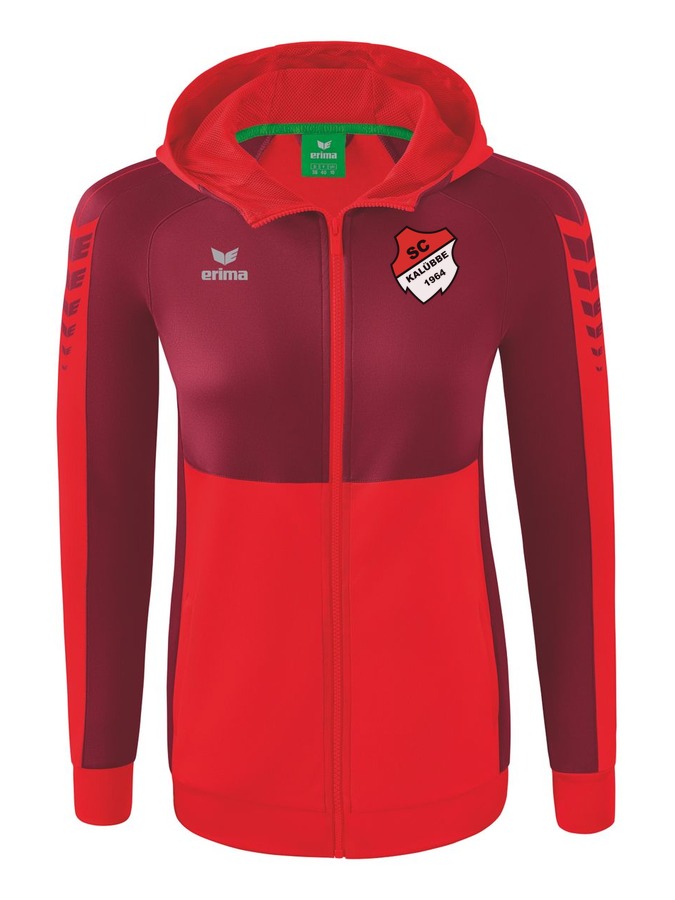 Erima Six Wings Trainingsjacke mit Kapuze Damen