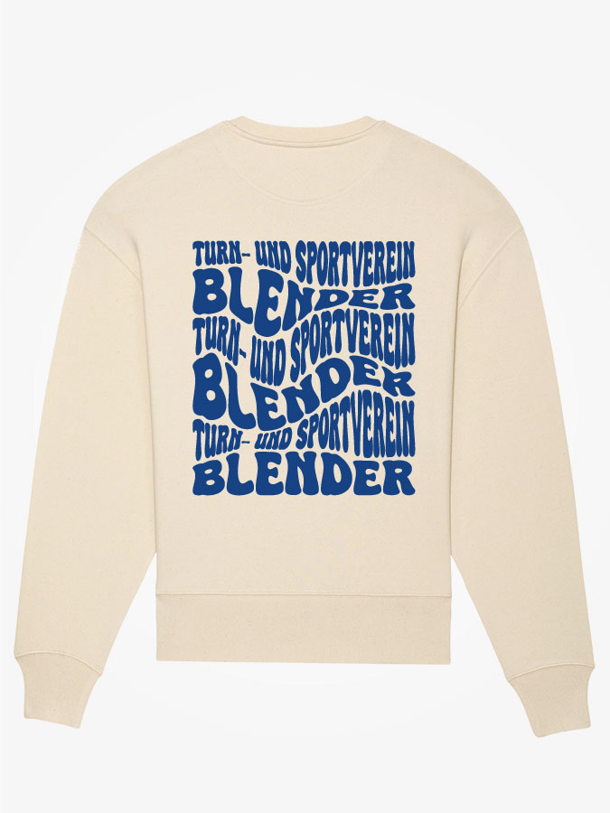 Oversized Sweater Wavy Herren