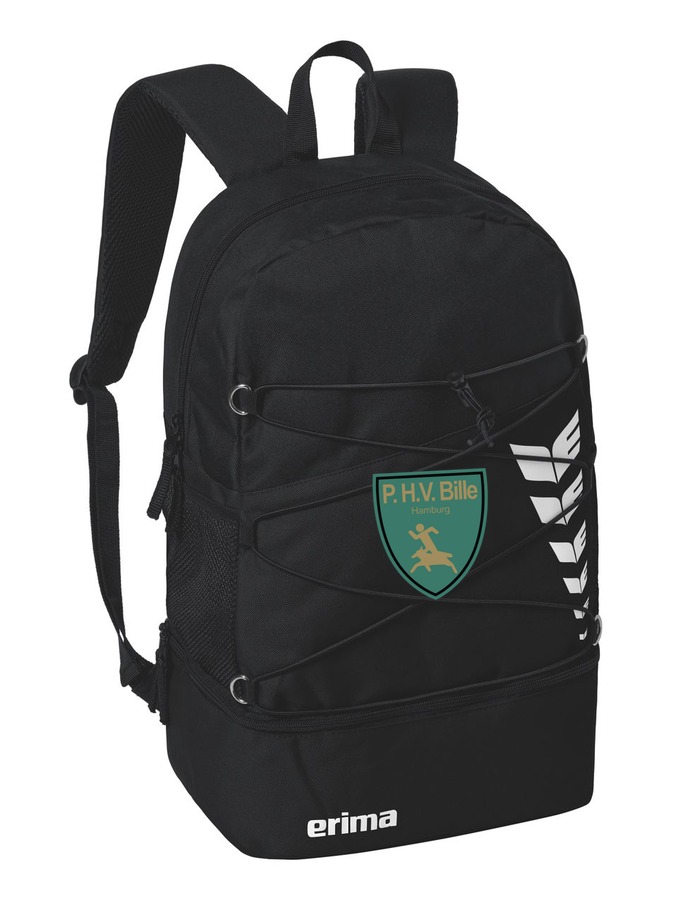 Erima Six Wings Rucksack mit Bodenfach