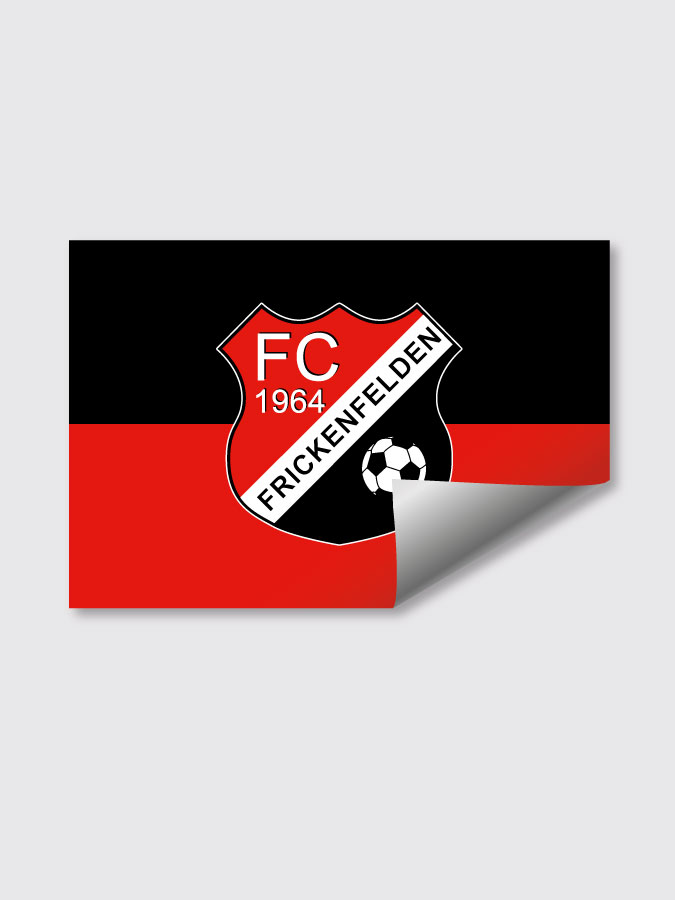 Aufkleber DIN A7 Logo