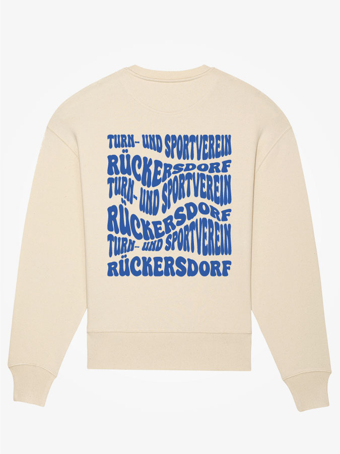 Sweatshirt Oversized Wavy Herren