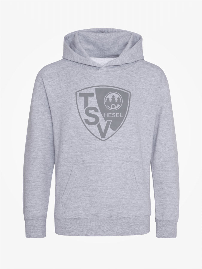 Hoodie All Grey Kids Unisex