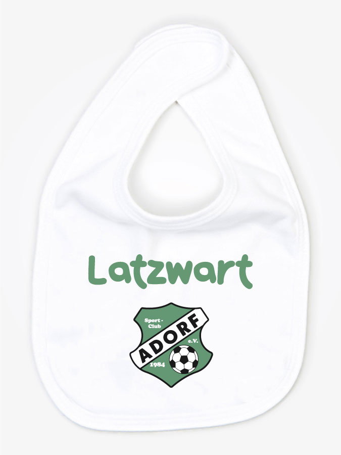 Babylätzchen Latzwart