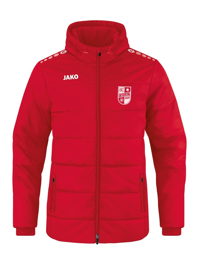 Jako Coachjacke Team mit Kapuze