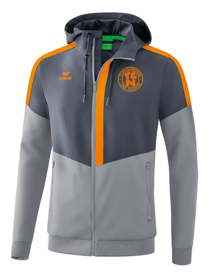 Erima Squad Tracktop Jacke mit Kapuze