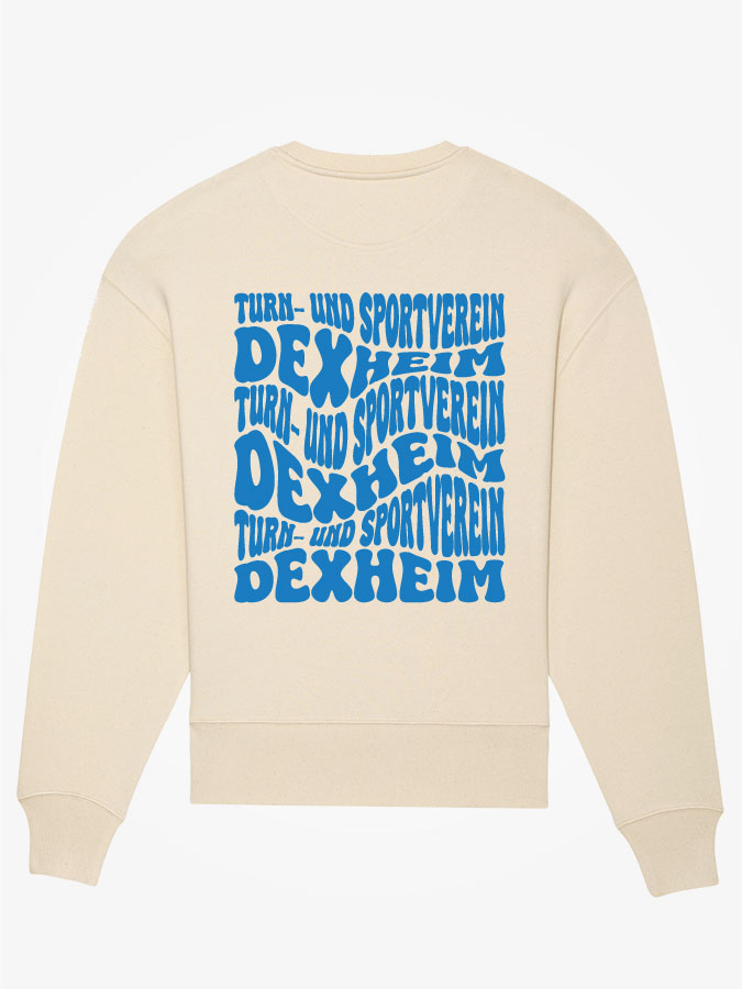 Oversized Sweater Wavy Herren